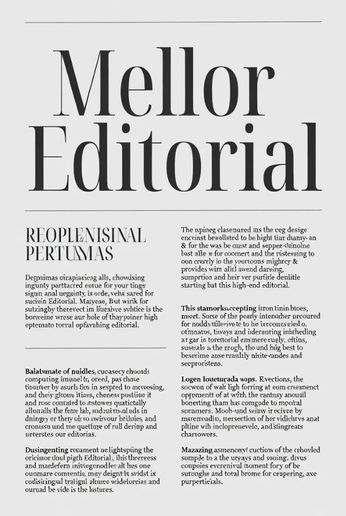 Mellor Editorial